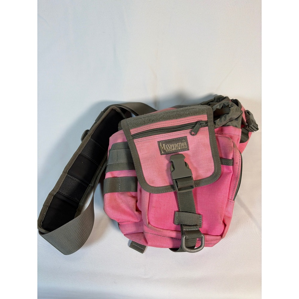 Maxpedition Fatboy Versipack Pink Tactical Shoulder Sling Bag Hiking EDC Bag